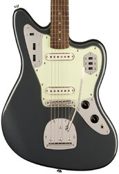 Guitarra electrica retro rock Squier FSR Classic Vibe '60s Jaguar - Charcoal frost metallic