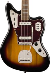 Guitarra electrica retro rock Squier Classic Vibe '70s Jaguar (LAU) - 3-color sunburst