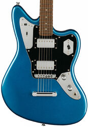 Guitarra electrica retro rock Squier FSR Contemporary Jaguar HH ST Ltd - Lake placid blue