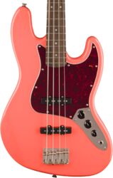 Bajo eléctrico de cuerpo sólido Squier Classic Vibe '60s Jazz Bass - Tahitian Coral