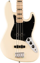 Bajo eléctrico de cuerpo sólido Squier Affinity Active Jazz Bass - Olympic white