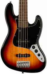 Bajo eléctrico de cuerpo sólido Squier Affinity Series Jazz Bass V 2021 (LAU) - 3-color sunburst