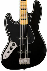 Bajo eléctrico de cuerpo sólido Squier Classic Vibe '70s Jazz Bass Zurdo (MN) - Black