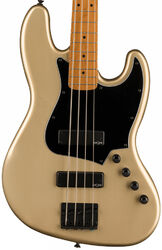 Bajo eléctrico de cuerpo sólido Squier Contemporary Active Jazz Bass HH - Shoreline gold