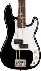 Bajo eléctrico de viaje Squier Bullet Mini Precision Bass (LAU) - Black