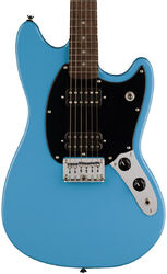 Guitarra electrica retro rock Squier Sonic Mustang HH - California blue