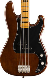 Bajo eléctrico de cuerpo sólido Squier Classic Vibe '70s Precision Bass - Walnut