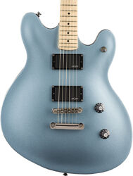 Guitarra electrica retro rock Squier Contemporary Active Starcaster - Ice blue metallic