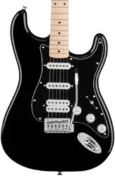 Guitarra eléctrica con forma de str. Squier FSR Affinity Series Stratocaster HSS Black Pickguard Ltd - Black