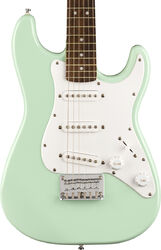 Guitarra eléctrica para niños Squier Mini Stratocaster - surf green