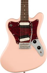 Guitarra electrica retro rock Squier Super-Sonic Paranormal - Shell pink