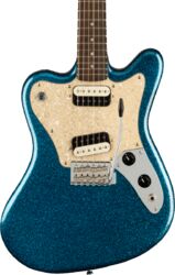 Guitarra electrica retro rock Squier Super-Sonic Paranormal - Blue sparkle