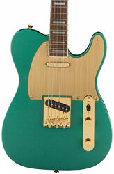 Guitarra eléctrica con forma de tel Squier 40th Anniversary Telecaster Gold Edition - Sherwood green metallic