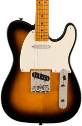 Guitarra eléctrica con forma de tel Squier FSR Classic Vibe '50s Telecaster, Parchment Pickguard - 2-color sunburst