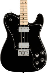Guitarra eléctrica con forma de tel Squier Affinity Series Telecaster Deluxe 2021 (MN) - Black