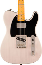 Guitarra eléctrica con forma de tel Squier FSR Classic Vibe '50s Telecaster SH Ltd - white blonde