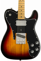 Guitarra eléctrica con forma de tel Squier Classic Vibe '70s Telecaster Custom (MN) - 3-color sunburst