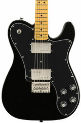 Guitarra eléctrica con forma de tel Squier Classic Vibe '70s Telecaster Deluxe (MN) - Black