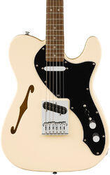 Guitarra eléctrica semi caja Squier Affinity Telecaster Thinline - Olympic white