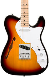 Guitarra eléctrica semi caja Squier Affinity Telecaster Thinline - 3-color sunburst