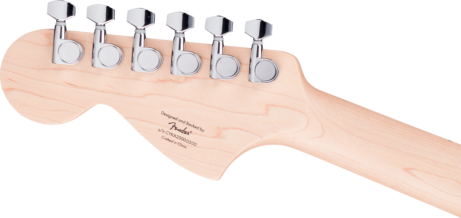 Squier Jaguar Affinity Fsr Shsc 2s Trem Mn - Daphne Blue - Guitarra electrica retro rock - Variation 5