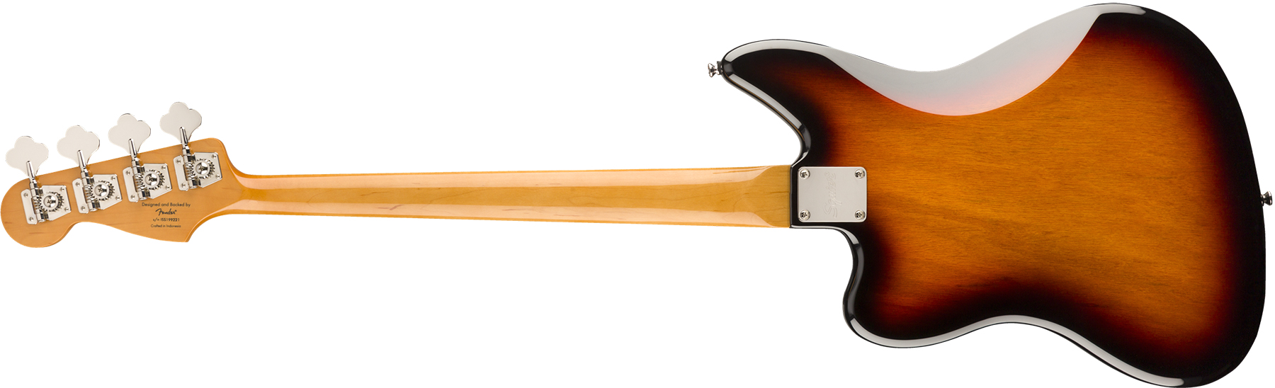 Squier Jaguar Bass Classic Vibe Lau 2019 - 3-color Sunburst - Bajo eléctrico de cuerpo sólido - Variation 1