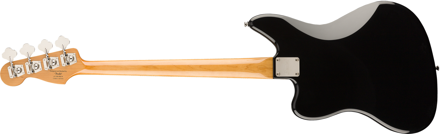 Squier Jaguar Bass Classic Vibe Lau 2019 - Black - Bajo eléctrico de cuerpo sólido - Variation 1