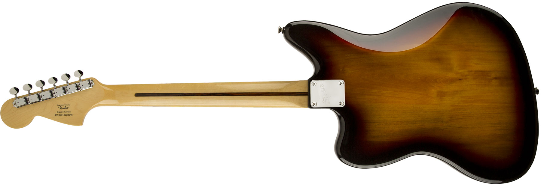 Squier Jaguar Classic Vibe 70s 2019 Lau - 3-color Sunburst - Guitarra electrica retro rock - Variation 1