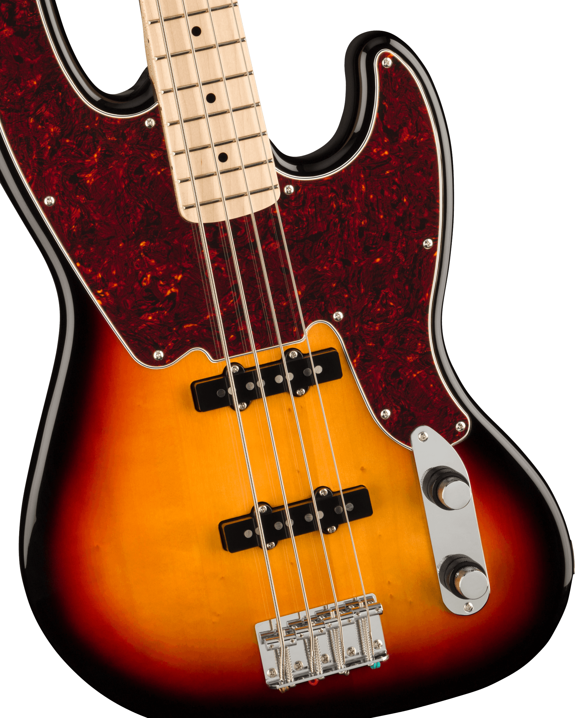 Squier Jazz Bass 1954 Paranormal Mn - 3 Tone Sunburst - Bajo eléctrico de cuerpo sólido - Variation 2