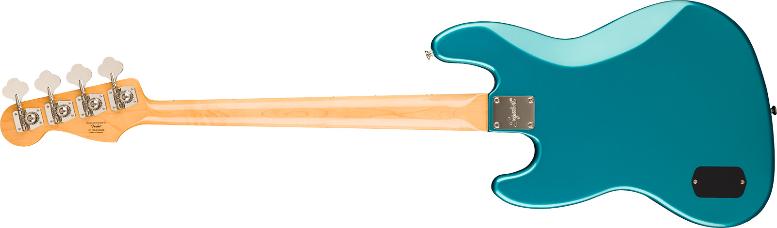 Squier Jazz Bass 70s Active Classic Vibe Mn - Ocean Turquoise - Bajo eléctrico de cuerpo sólido - Variation 1