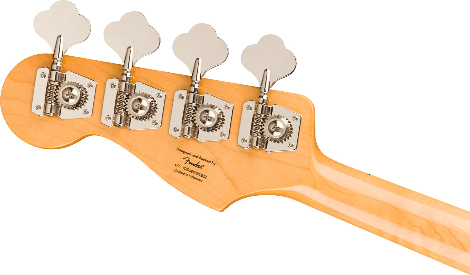 Squier Jazz Bass 70s Active Classic Vibe Mn - Ocean Turquoise - Bajo eléctrico de cuerpo sólido - Variation 4