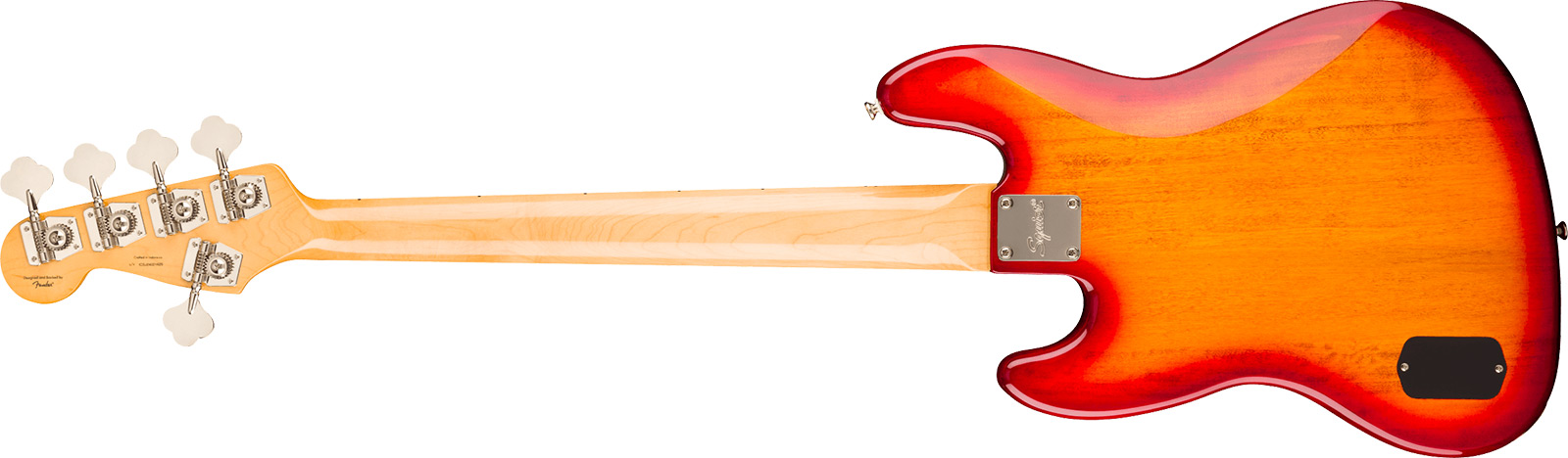 Squier Jazz Bass 70s Active V Classic Vibe 5c Mn - Sienna Sunburst - Bajo eléctrico de cuerpo sólido - Variation 1