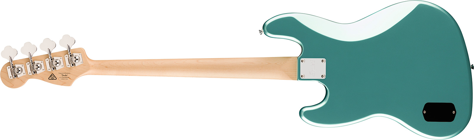 Squier Jazz Bass Active Affinity Lau - Mystic Seafoam Green - Bajo eléctrico de cuerpo sólido - Variation 1