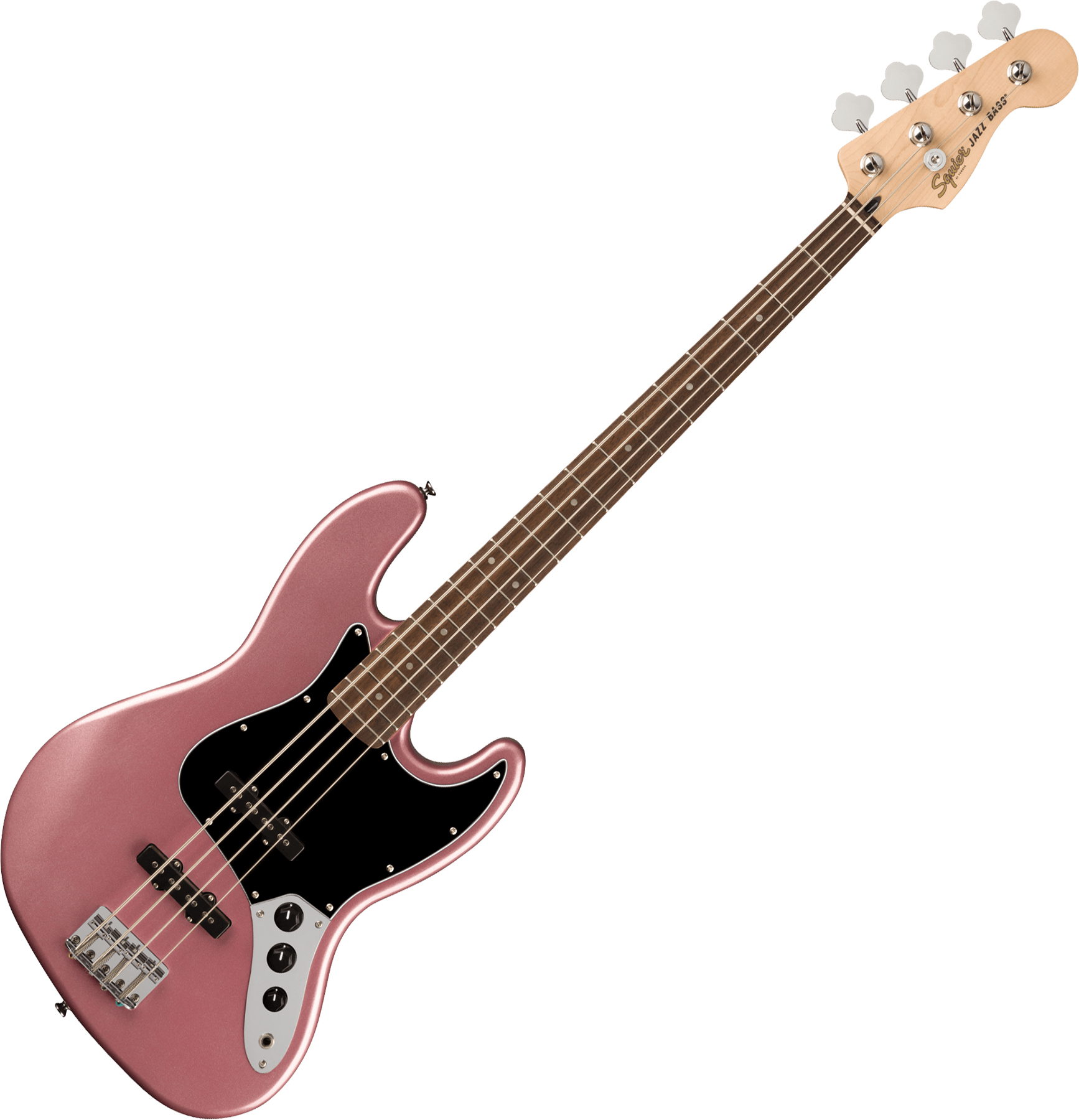 Bajo eléctrico de cuerpo sólido Squier Affinity Series Jazz Bass 2021 (LAU)  - burgundy mist rojo