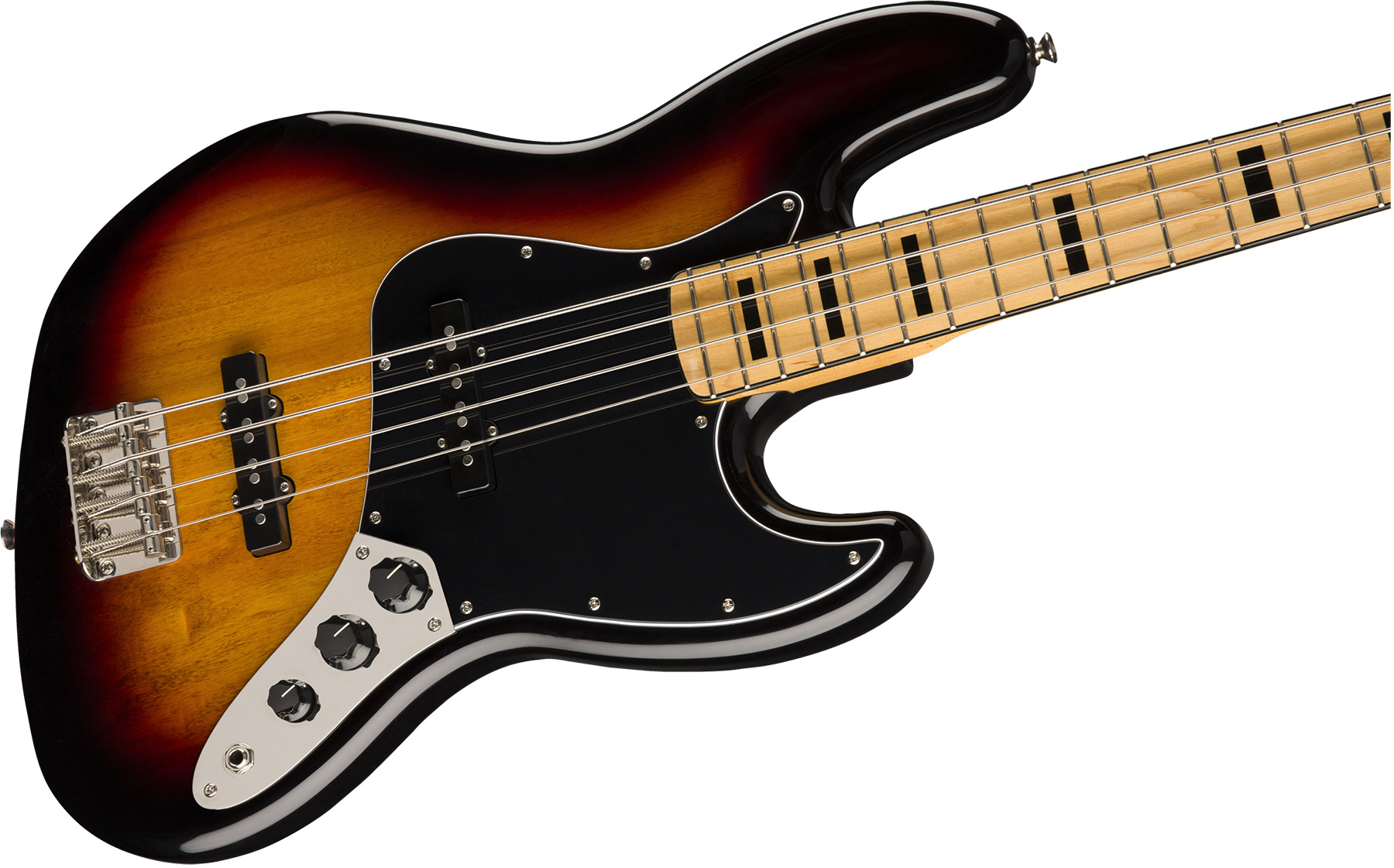 Squier Jazz Bass Classic Vibe 70s 2019 Mn - 3-color Sunburst - Bajo eléctrico de cuerpo sólido - Variation 2