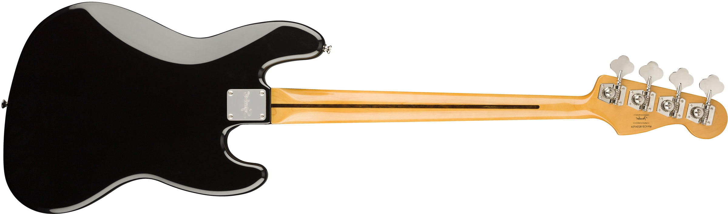 Squier Jazz Bass Classic Vibe 70s Lh Gaucher 2019 Mn - Black - Bajo eléctrico de cuerpo sólido - Variation 1