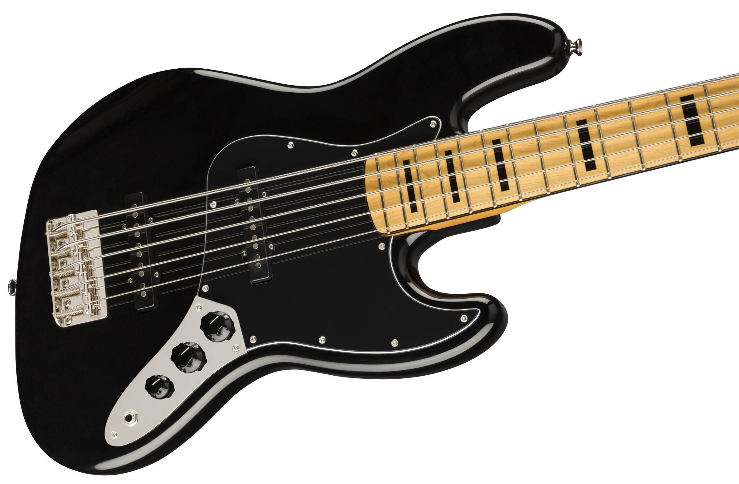 Squier Jazz Bass Classic Vibe 70s V 2019 Mn - Black - Bajo eléctrico de cuerpo sólido - Variation 2