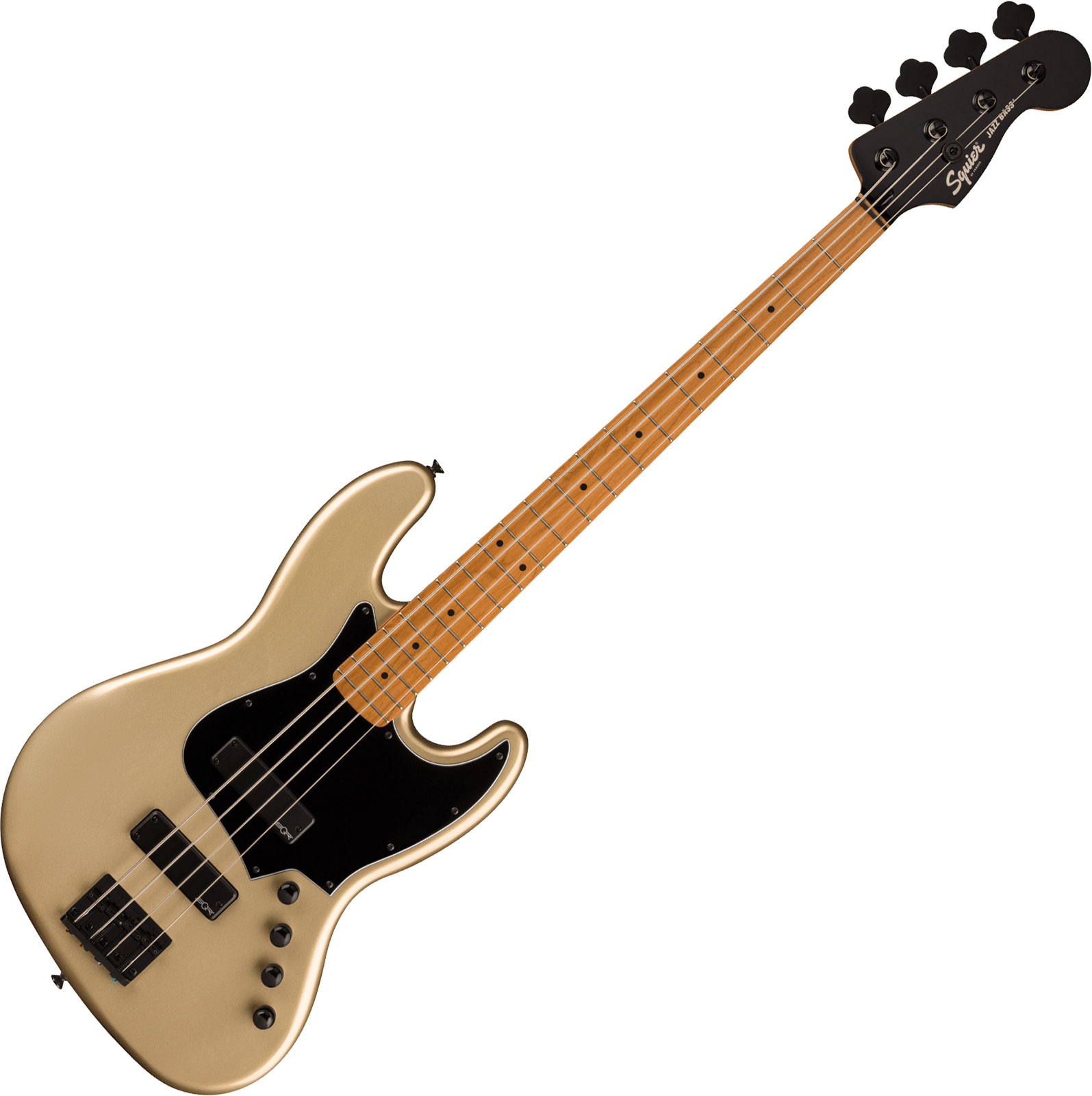 Bajo eléctrico de cuerpo sólido Squier Contemporary Active Jazz Bass HH -  shoreline gold amarillo