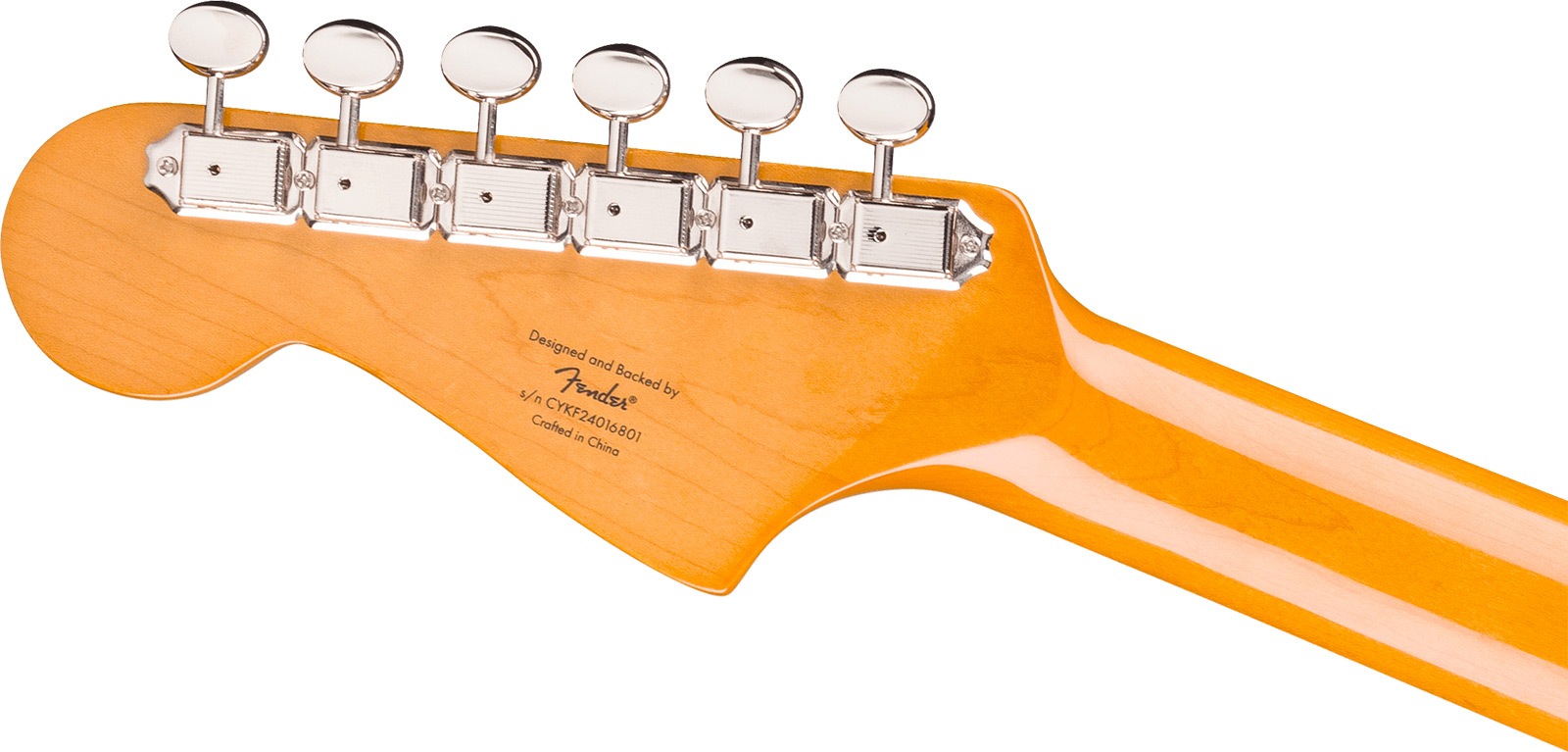 Squier Jazzmaster 60s Classic Vibe 2s Trem Lau - Tahitian Coral - Guitarra electrica retro rock - Variation 3