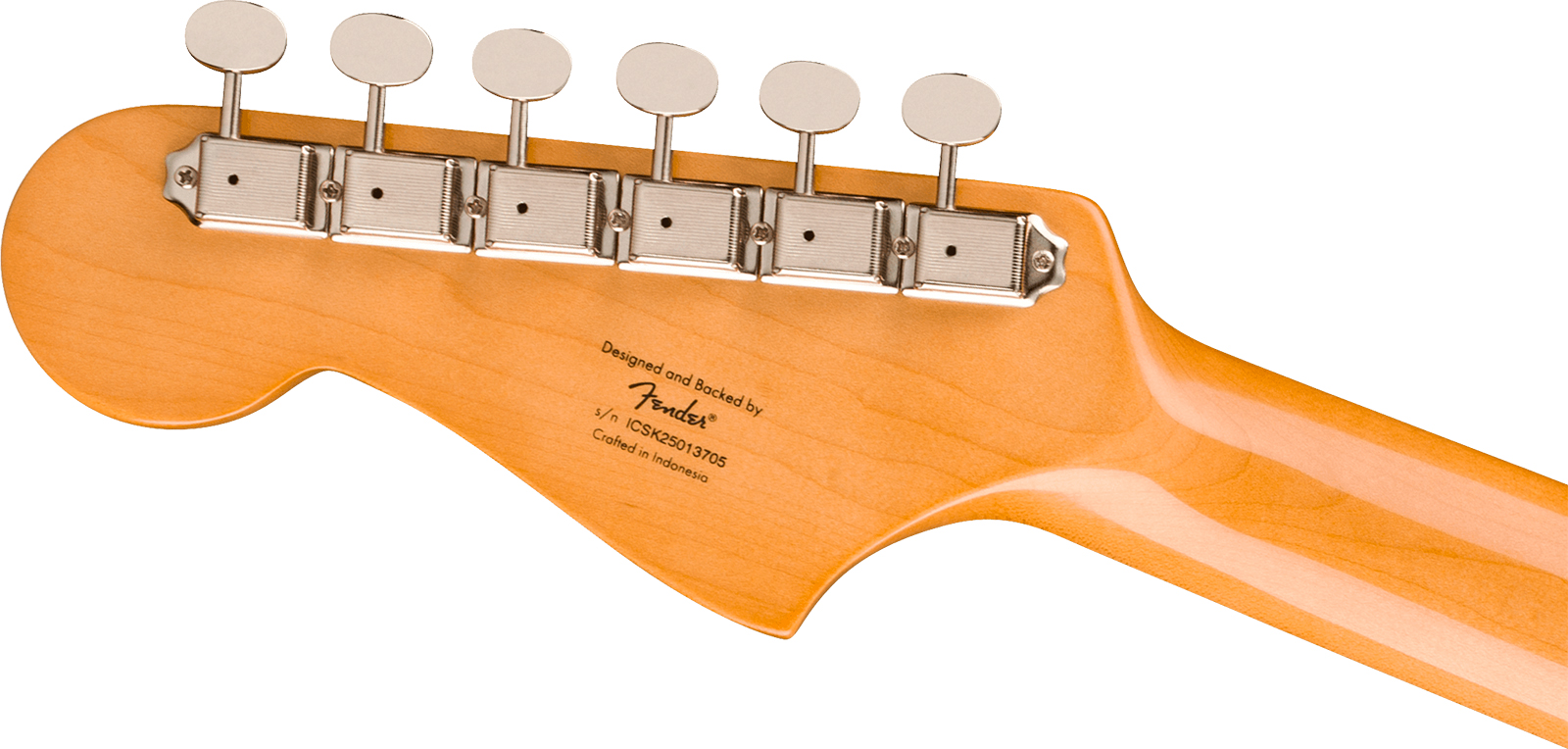 Squier Jazzmaster 60s Classic Vibe Ltd 2s Trem Lau - Black - Guitarra electrica retro rock - Variation 3