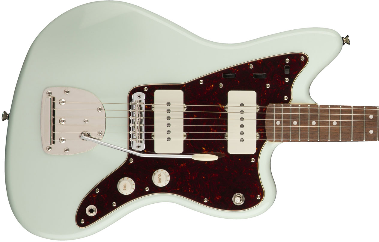 Squier Jazzmaster Classic Vibe 60s 2019 Lau - Sonic Blue - Guitarra electrica retro rock - Variation 1