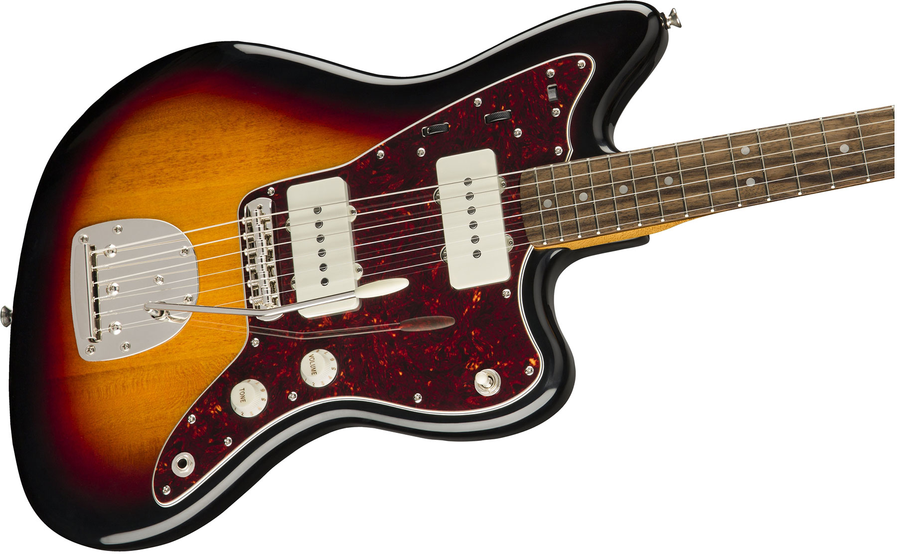 Squier Jazzmaster Classic Vibe 60s 2019 Lau - 3-color Sunburst - Guitarra electrica retro rock - Variation 2