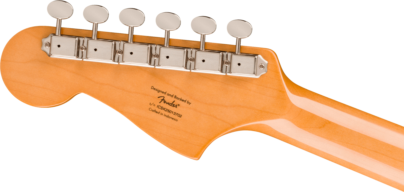 Squier Jazzmaster Classic Vibe 60s Fsr Ltd 2s Trem Lau - Aztec Gold Matching Headstock - Guitarra electrica retro rock - Variation 4