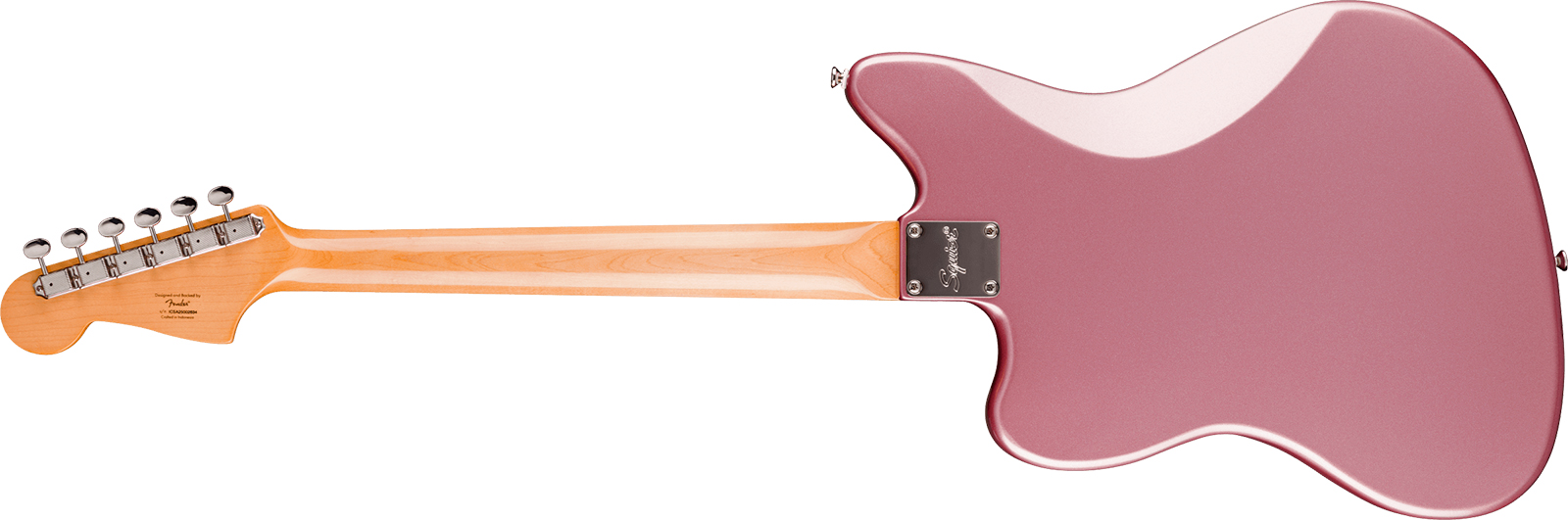 Squier Jazzmaster Classic Vibe 60s Ltd 2s Trem Lau - Burgundy Mist - Guitarra electrica retro rock - Variation 1