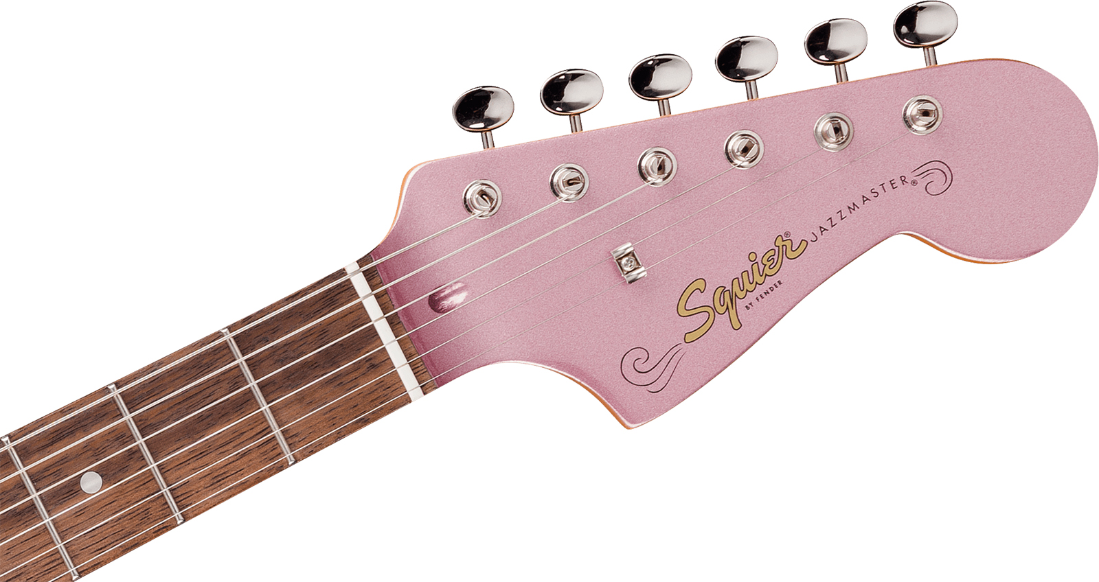 Squier Jazzmaster Classic Vibe 60s Ltd 2s Trem Lau - Burgundy Mist - Guitarra electrica retro rock - Variation 2