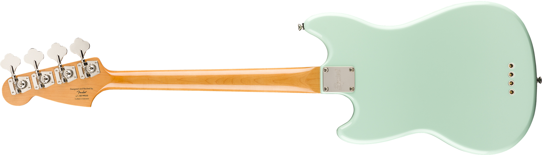 Squier Mustang Bass '60s Classic Vibe Lau 2019 - Seafoam Green - Bajo eléctrico de cuerpo sólido - Variation 1