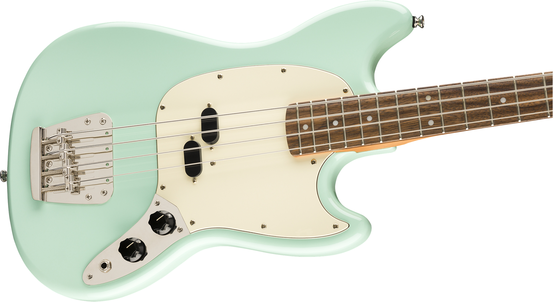 Squier Mustang Bass '60s Classic Vibe Lau 2019 - Seafoam Green - Bajo eléctrico de cuerpo sólido - Variation 2