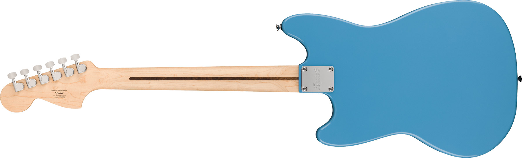 Squier Mustang Sonic Hh 2h Ht Lau - California Blue - Guitarra electrica retro rock - Variation 1