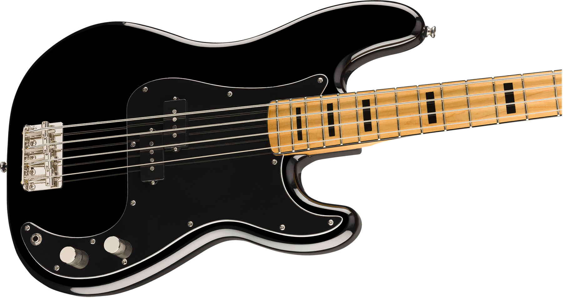 Squier Precision Bass '70s Classic Vibe 2019 Mn - Black - Bajo eléctrico de cuerpo sólido - Variation 2