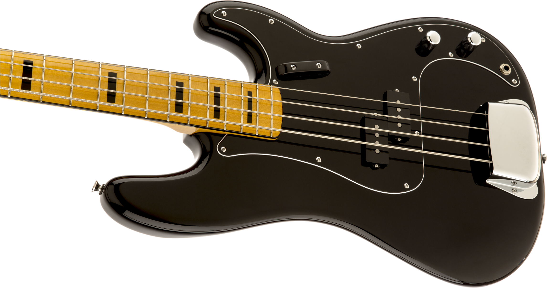 Squier Precision Bass '70s Classic Vibe Mn - Black - Bajo eléctrico de cuerpo sólido - Variation 2